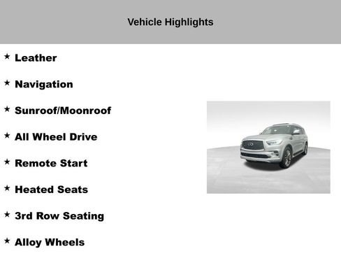 Used 2019 INFINITI QX80 Luxe w/ 22" Wheel Package image 9