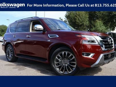 Used 2022 Nissan Armada Platinum w/ Captain's Chairs Package