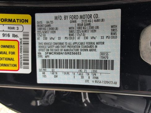 Used 2025 Ford Bronco Sport Big Bend AWD/4WD image 35