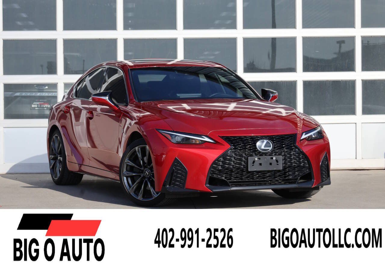 Used 2023 Lexus IS 350 F Sport w/ Memory Package AWD/4WD image 1