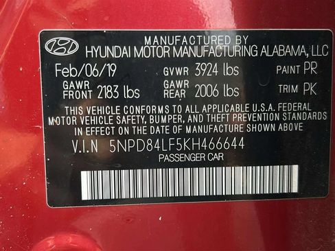 Used 2019 Hyundai Elantra SEL FWD image 16