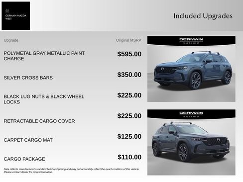 Certified 2026 MAZDA CX-50 AWD 2.5 S w/ Cargo Package image 9