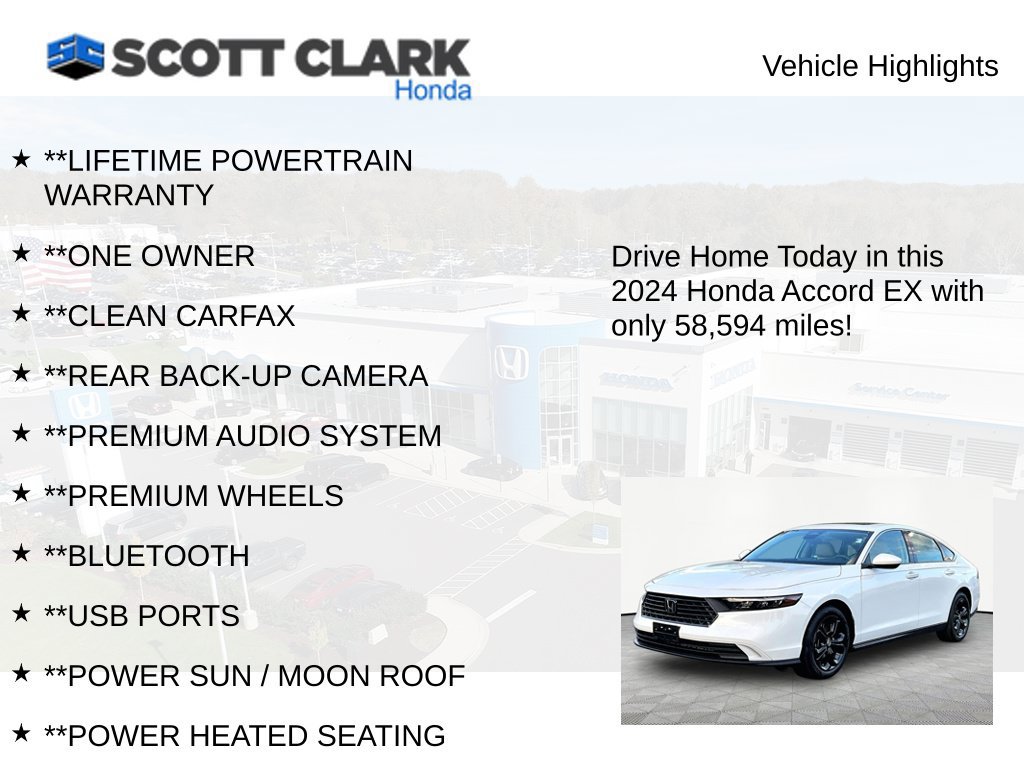 Used 2024 Honda Accord EX image 11