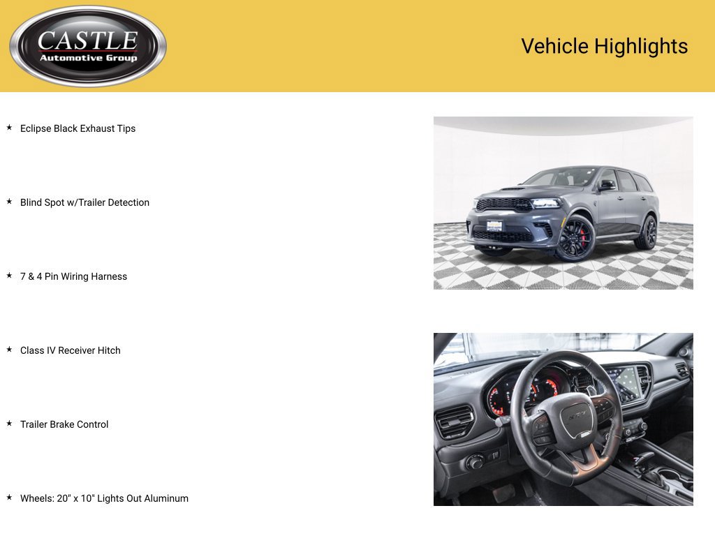 Used 2025 Dodge Durango SRT Hellcat w/ Black Package AWD/4WD image 8