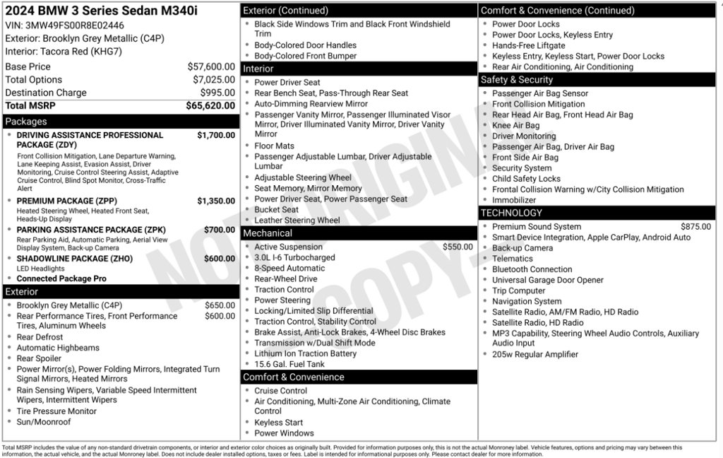 Certified 2024 BMW M340i RWD image 6