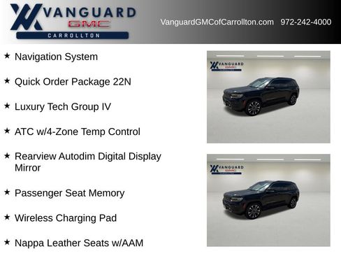 Used 2022 Jeep Grand Cherokee Overland w/ Luxury Tech Group IV AWD/4WD image 5