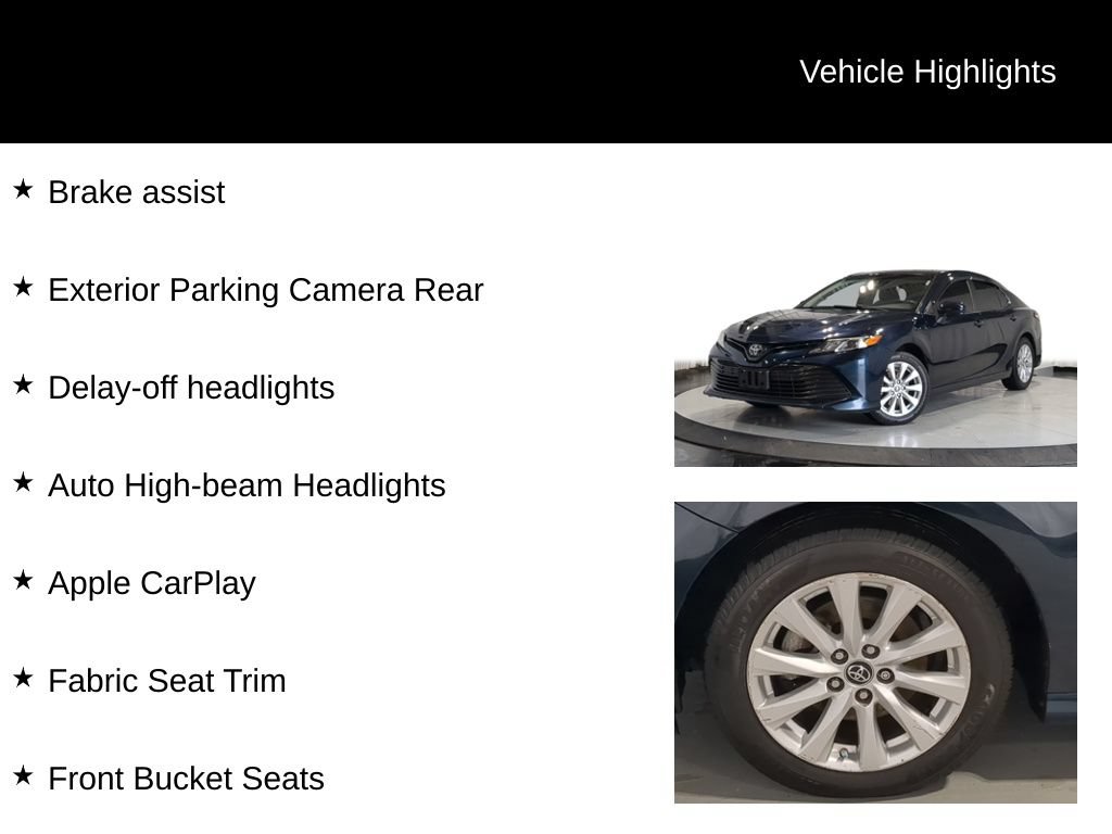 Used 2019 Toyota Camry LE FWD image 13