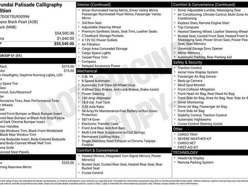 New 2025 Hyundai Palisade Calligraphy image 30