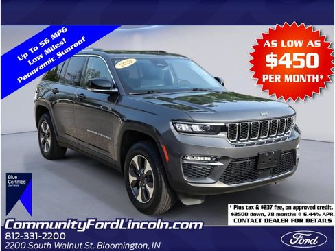 Used 2022 Jeep Grand Cherokee Limited 4xe AWD/4WD image 1