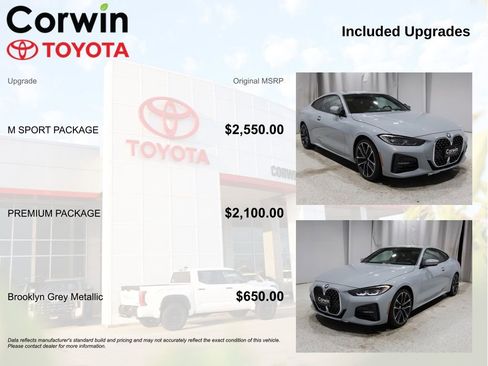 Used 2024 BMW 430i xDrive Coupe w/ M Sport Package image 4