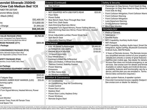Used 2024 Chevrolet Silverado 2500 Custom w/ Custom Value Package AWD/4WD image 2
