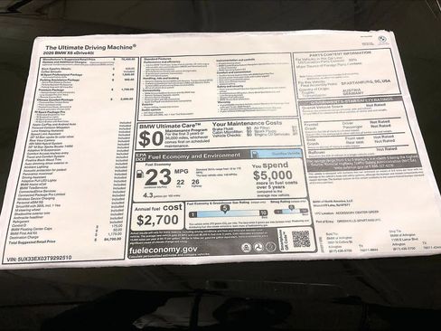 New 2026 BMW X6 xDrive40i w/ Climate Comfort Package image 19