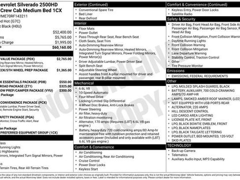 Certified 2024 Chevrolet Silverado 2500 Custom w/ Custom Value Package image 5