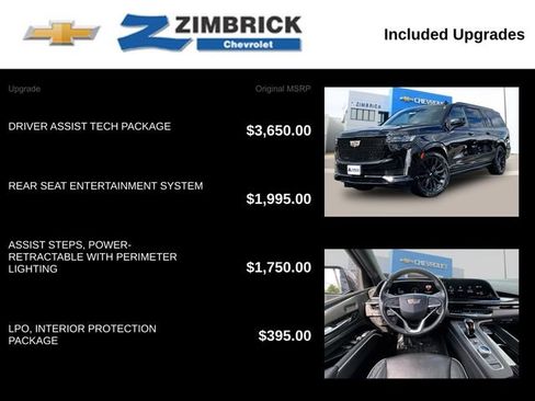 Used 2021 Cadillac Escalade ESV Sport w/ Driver Assist Tech Package AWD/4WD image 14