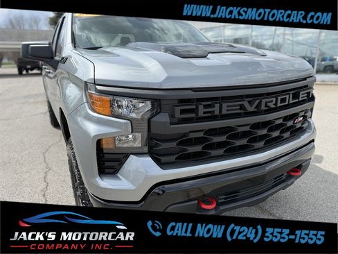 Used 2024 Chevrolet Silverado 1500 Custom Trail Boss w/ LPO, Dark Essentials Package AWD/4WD image 13