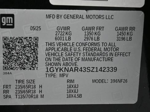 Certified 2025 Cadillac XT5 Luxury FWD image 23