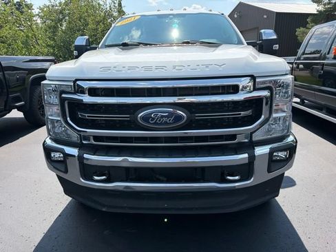 Used 2021 Ford F350 Lariat w/ Chrome Package AWD/4WD image 3