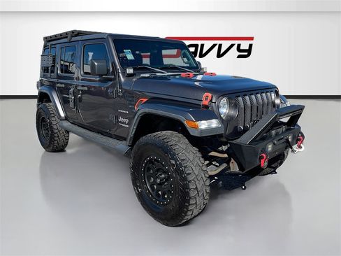 Used 2018 Jeep Wrangler Unlimited Sahara w/ Safety Group image 1