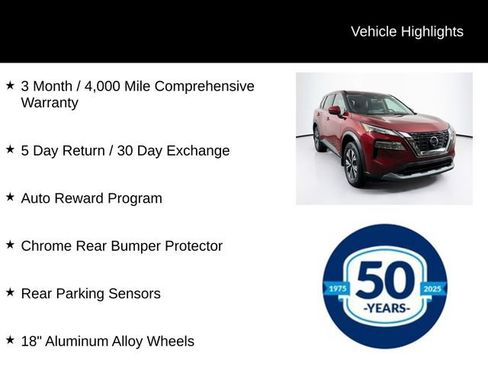 Certified 2021 Nissan Rogue SV AWD/4WD image 8