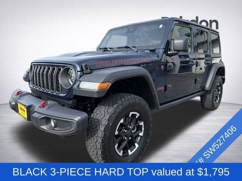 Used 2025 Jeep Wrangler Unlimited Rubicon AWD/4WD image 3