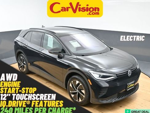 Used 2021 Volkswagen ID.4 Pro S w/ ID.4 Protection Package (IPT) AWD/4WD image 1