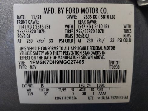 Used 2021 Ford Explorer XLT w/ Equipment Group 202A image 33