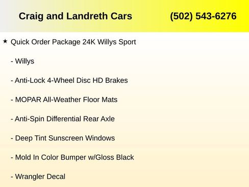 Used 2020 Jeep Wrangler Unlimited Sport image 5