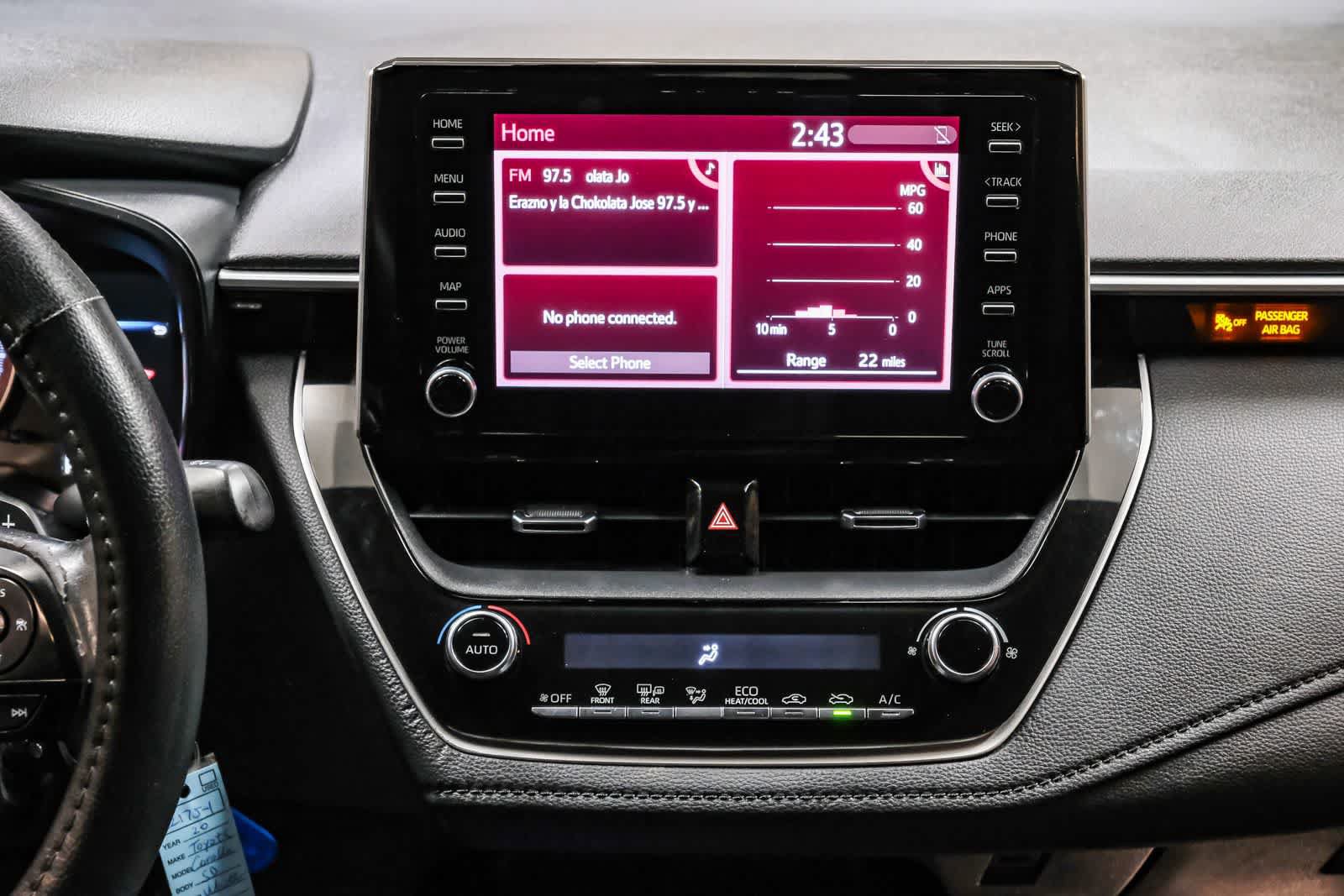 Used 2020 Toyota Corolla SE w/ Carpet Mat Package (TMS) FWD image 16