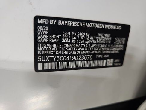 Used 2020 BMW X3 xDrive30i w/ Convenience Package image 33