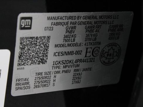 Used 2023 GMC Yukon Denali w/ LPO, Floor Liner Package AWD/4WD image 78