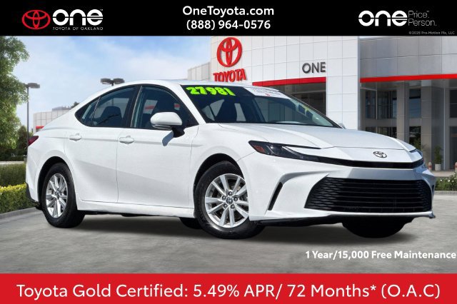 Certified 2025 Toyota Camry LE FWD 360° Tour