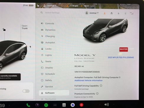 Used 2021 Tesla Model Y Long Range image 2