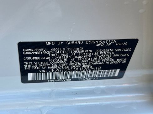 Used 2020 Subaru Crosstrek Hybrid w/ Popular Package #4A image 29