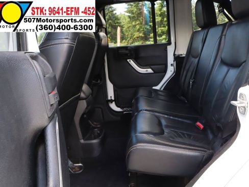 Used 2013 Jeep Wrangler Unlimited Sahara w/ Mopar Chrome Edition Group AWD/4WD image 14