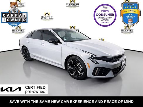 Certified 2025 Kia K5 GT-Line w/ GT-Line Premium Package AWD/4WD image 1