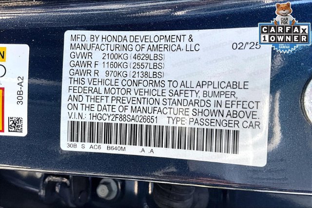 Used 2025 Honda Accord Touring image 31