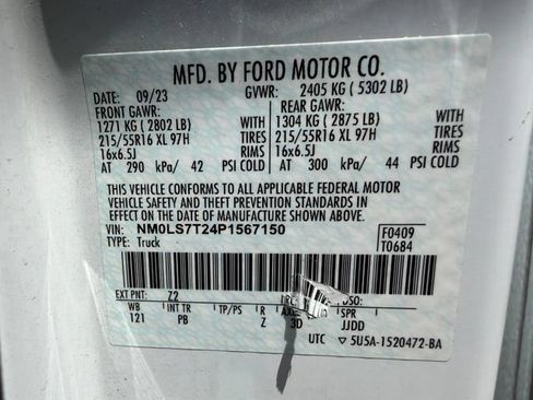 Used 2023 Ford Transit Connect XLT FWD image 42
