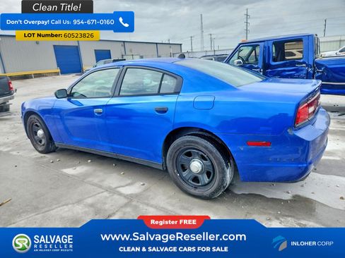 Used 2013 Dodge Charger Police w/ Street Appearance Group RWD image 3