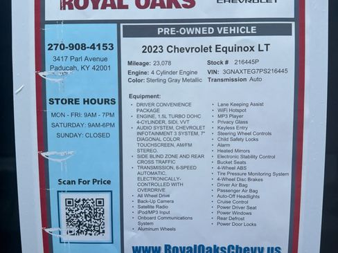 Used 2023 Chevrolet Equinox LT w/ Driver Convenience Package AWD/4WD image 31