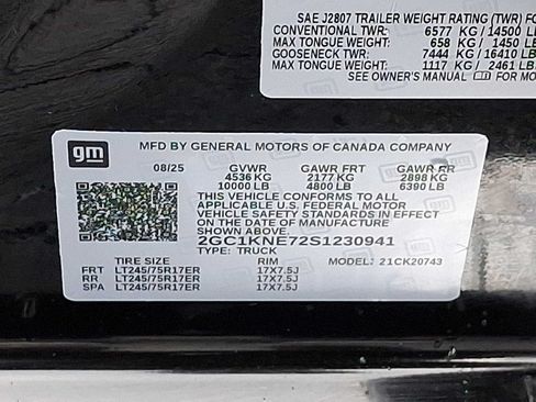 Used 2025 Chevrolet Silverado 2500 LT w/ Convenience Package AWD/4WD image 26