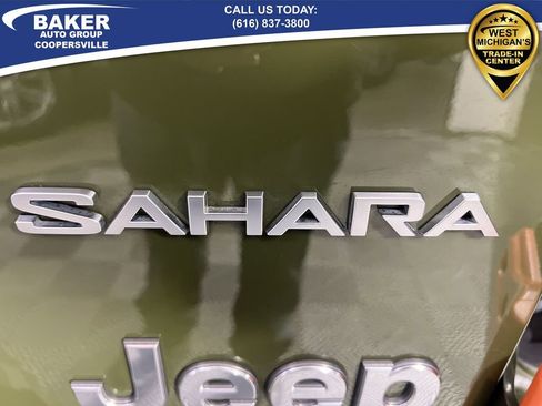 Used 2021 Jeep Wrangler Unlimited Sahara w/ Uconnect 4C Nav & Sound Group image 29