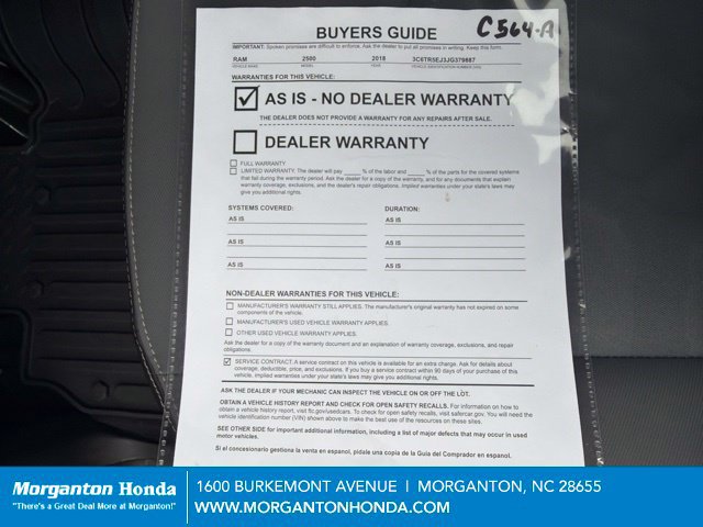 Used 2018 RAM 2500 Power Wagon w/ Luxury Group AWD/4WD image 24