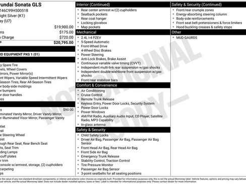 Used 2009 Hyundai Sonata GLS image 30