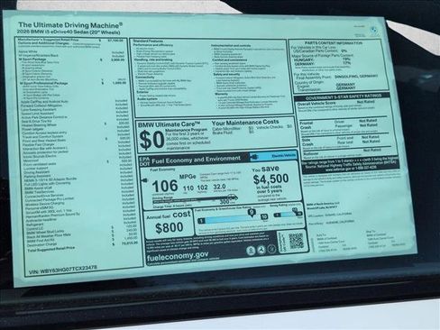 New 2026 BMW i5 eDrive40 w/ M Sport Package image 17