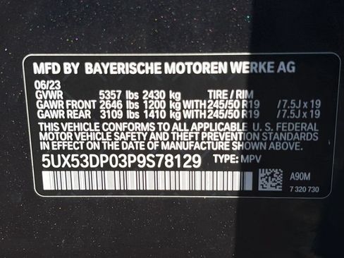 Used 2023 BMW X3 xDrive30i w/ Convenience Package AWD/4WD image 24