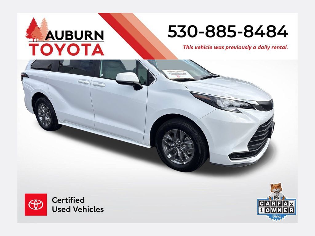 Certified 2025 Toyota Sienna LE FWD 360° Tour