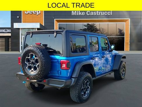 Used 2023 Jeep Wrangler Unlimited Rubicon 4xe w/ Cold Weather Group AWD/4WD image 4