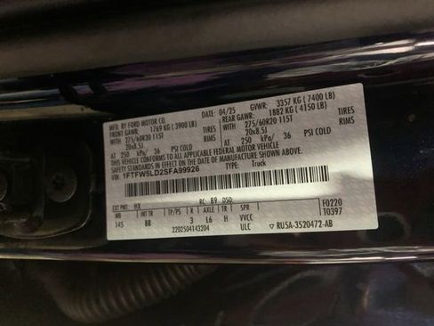 Used 2025 Ford F150 Lariat w/ Equipment Group 501A Mid AWD/4WD image 30