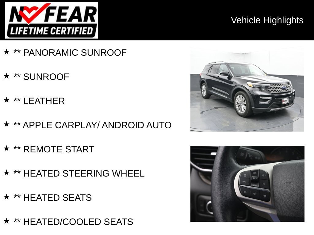 Used 2023 Ford Explorer Limited w/ Limited Technology Package AWD/4WD image 2