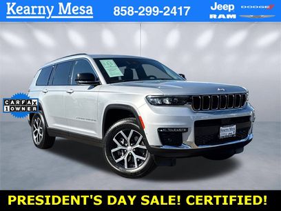 Certified 2024 Jeep Grand Cherokee L Limited w/ Luxury Tech Group II